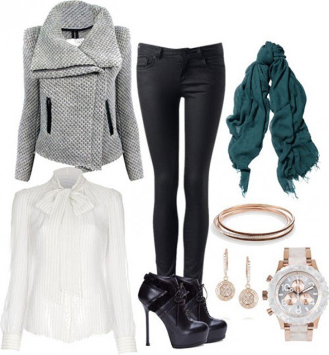 winter casual chic outfits