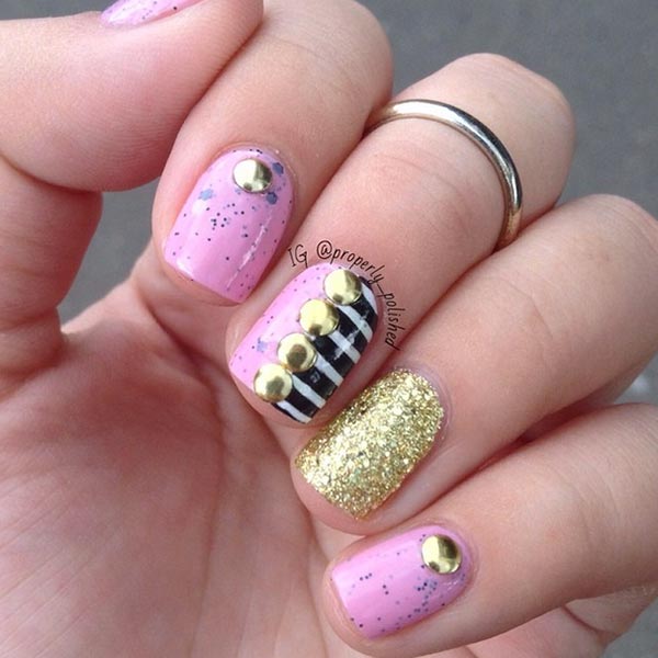 37 Super Easy Nail Design Ideas for Short Nails 37 Super Easy Nail Design Ideas for Short Nails