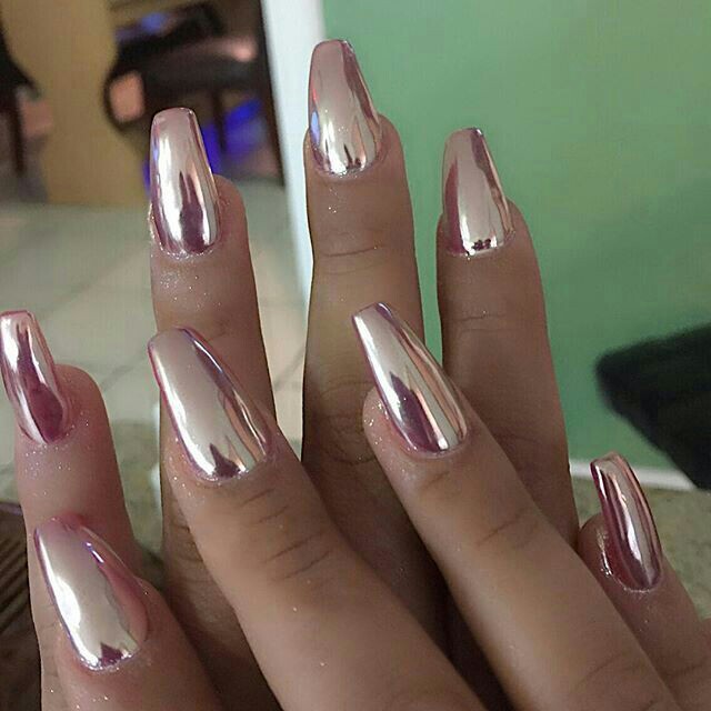 40 Best Metallic Nail Designs for 2022 - Nail Art Ideas 40 Best Metallic Nail Designs for 2022 - Nail Art Ideas