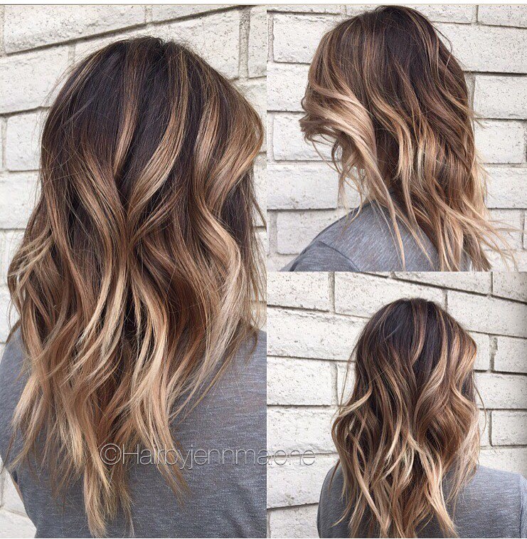 45 Balayage Hair Color Ideas 2020 Blonde Brown Caramel