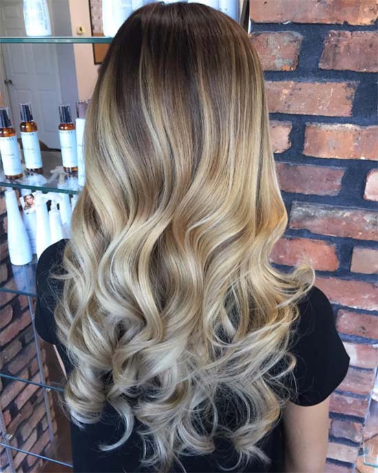 45 Balayage Hair Color Ideas 2020 Blonde Brown Caramel