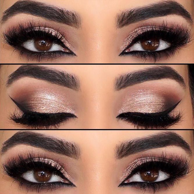 eyes makeup ideas Brown