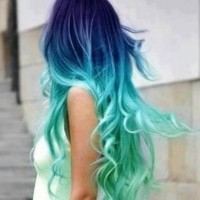 Indigo & Aqua in a Stunning Color Blend