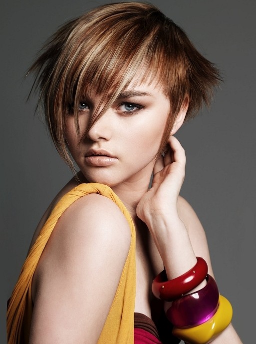 Modern Punk Hairstyles for Short Straight Hair
