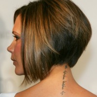 Victoria Beckham Inverted Bob Haircut for Thin Hair - Sexy Short Haircut for Women