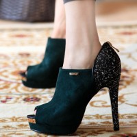Fish Head Style High Heels