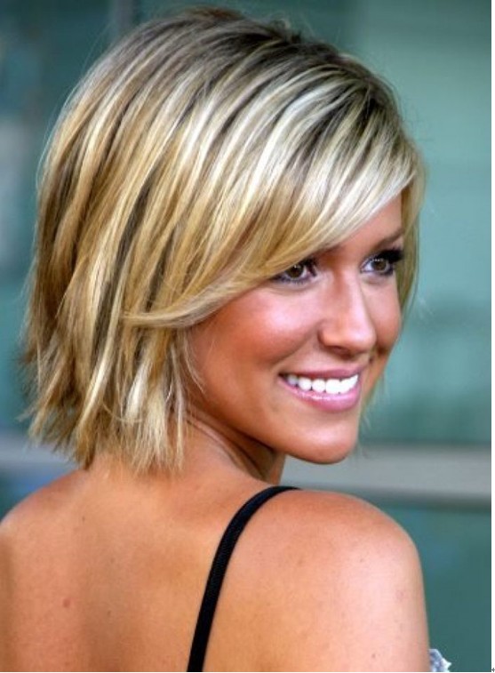 Blonde Short Shag Hairstyle