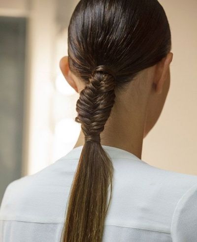 Fishbone Braid Hairstyle