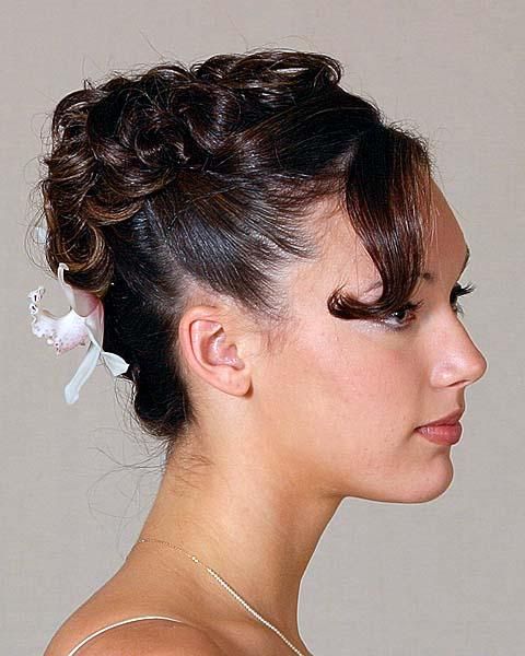 Curly Updo Hairstyle