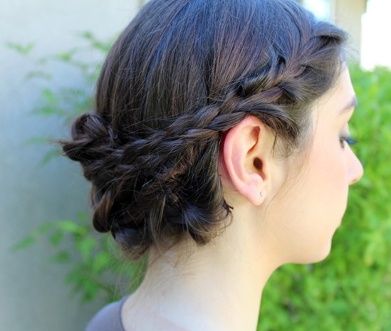Easy Braided Updo Hairstyles