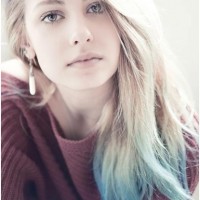 Long Straight Ombre Hairstyle 2014