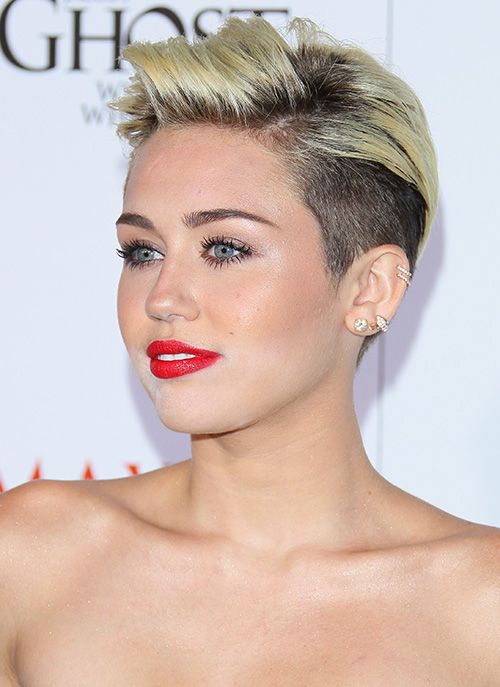 Miley Cyrus Ombre Short Hair