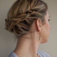Short Hair Updos for Braids