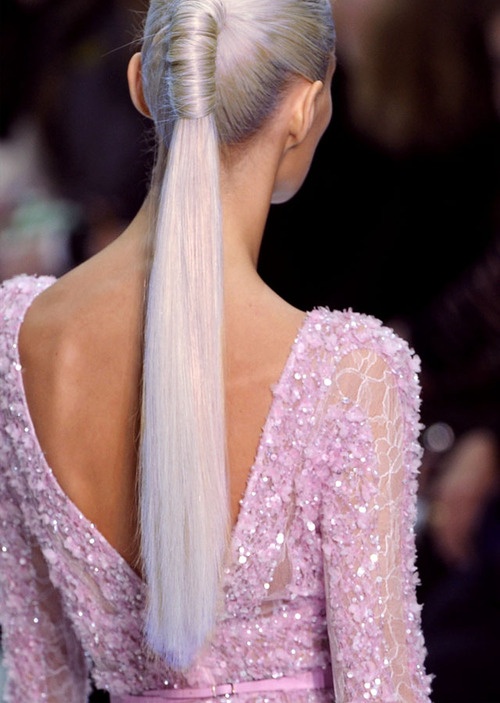 Sleek Ponytail Hairstyle