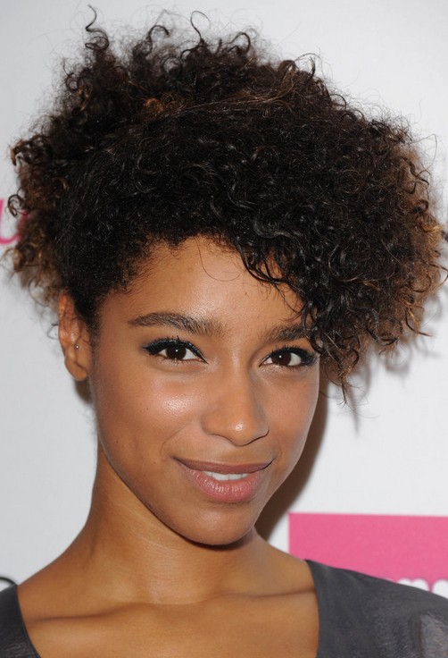 African American Hairstyles for 2014: Sexy Short Curly Hairstyle for Black Women