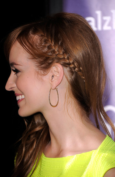Ahna O'Reilly Long Braided Hairstyle