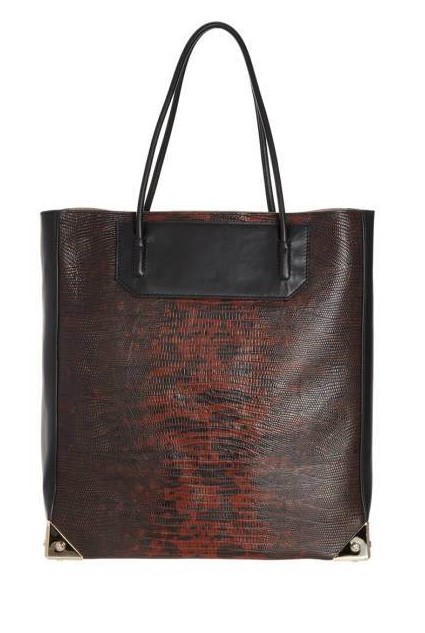 Alexander Wang Lizard-Stamped Prisma Tote, $1,175