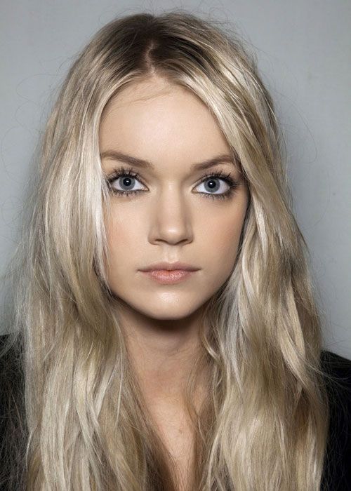 Ash Blonde Hair Color Idea