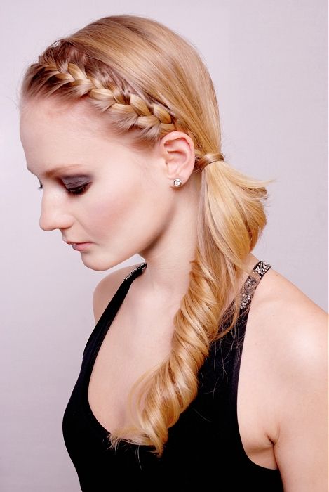 Braided Headband Hairstyle