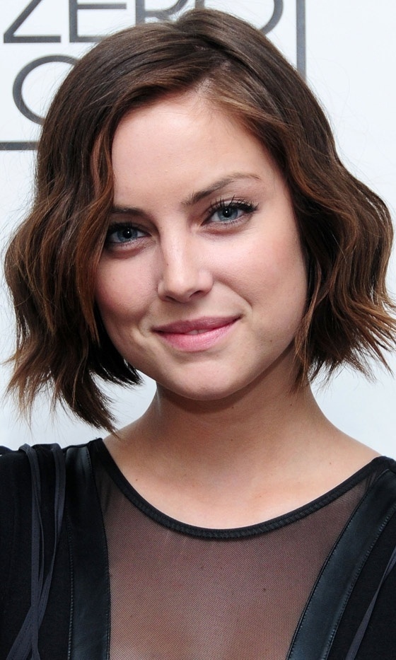 Short Wavy Brown Hair