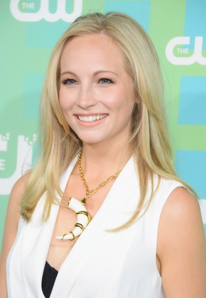 Candice Accola Medium Layered Cut