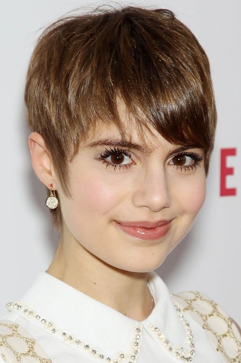 Short Bangs Pixie Haircuts