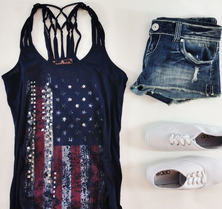 Fun & Interesting American Flag Print Clothing Styles 