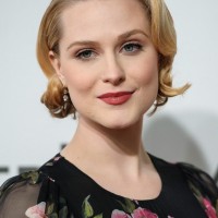 Evan Rachel Wood's Short Curly Hairstyle: Retro and Pretty