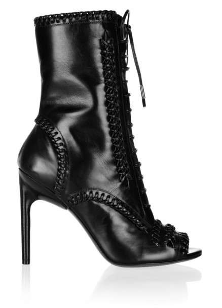 Jason Wu Harlow whipstitched leather ankle boots