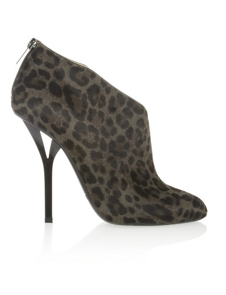 Jimmy Choo Lane leopard-print calf hair ankle boots