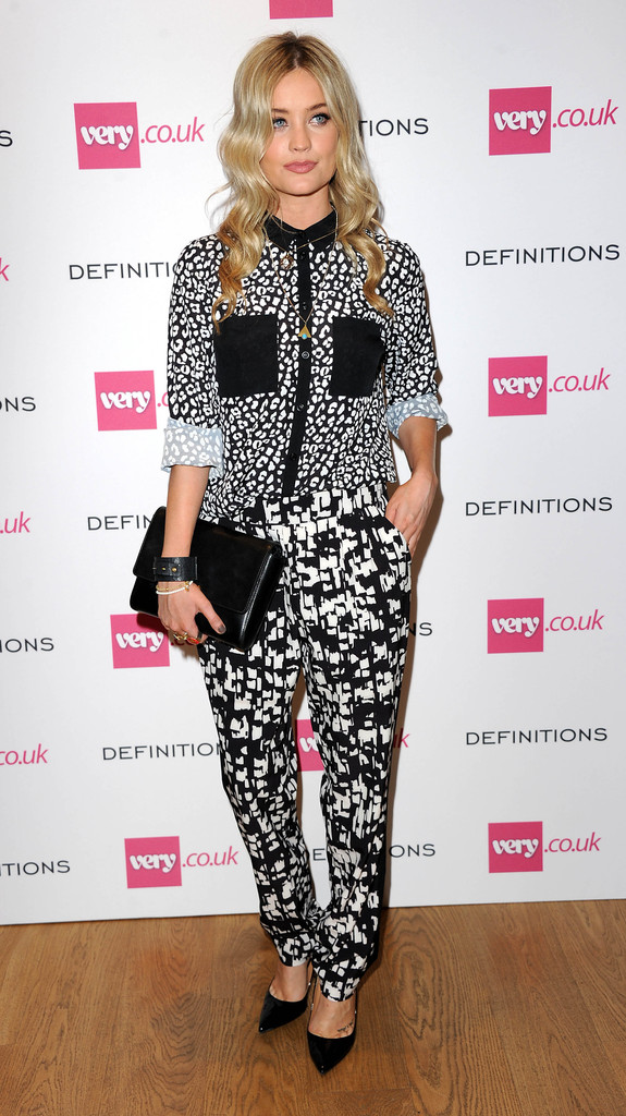 Laura Whitmore's Leather Clutch