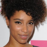 Lianne La Havas' Short Curly Hairstyle: Cool