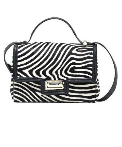 Max Mara Printed Calf-Hair Handbag, $1,150