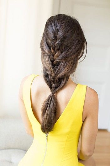 Mermaid Braided Hairstyle