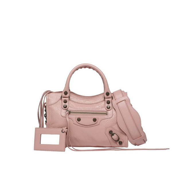 Mini pink handbag