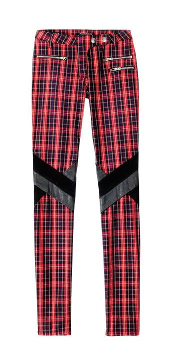 Plaid Trouses