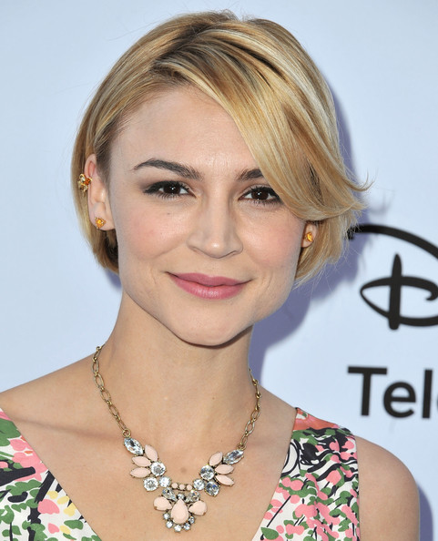 Samaire Armstrong Short Straight Cut