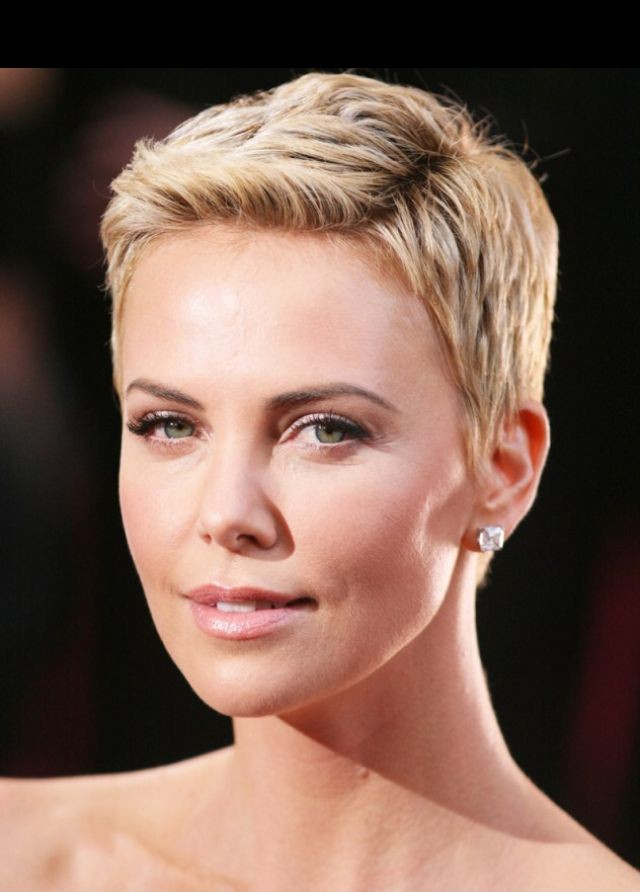 Short Blond Haircut