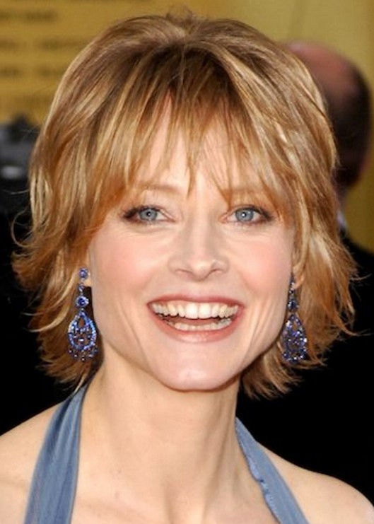 Short Shag Hairstyle for Women Over 50