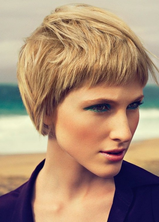 Short Layered Hair Updos