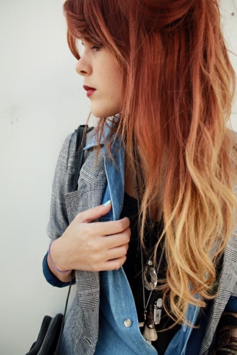 Ombre Hair Ideas For Long Wavy Hair