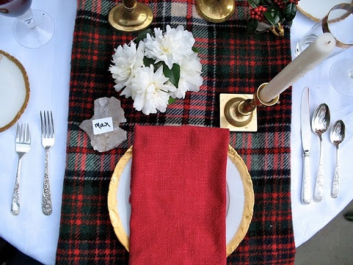 Plaid Table Runner