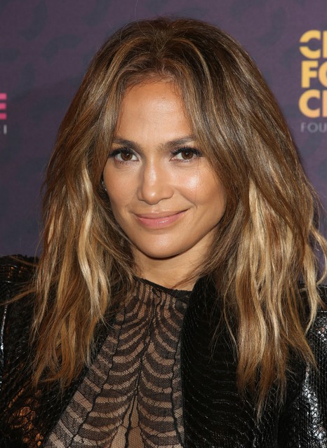 2014 Jennifer Lopez Long Hairstyles: Layered Haircut