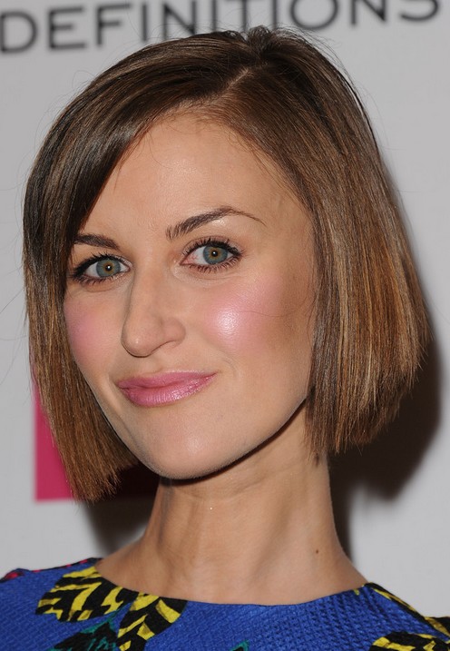 2014 Katherine Kelly's Short Hairstyles: Easy Blunt Bob