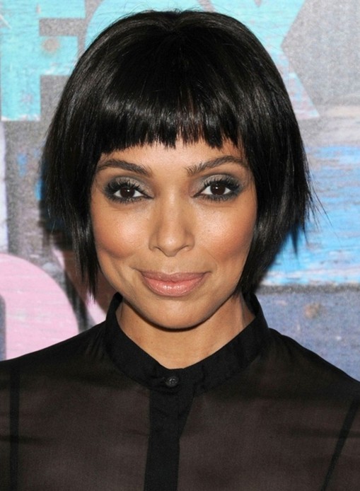 2014 Tamara Taylor's Short Hairstyles: Cute Bob for Black Women