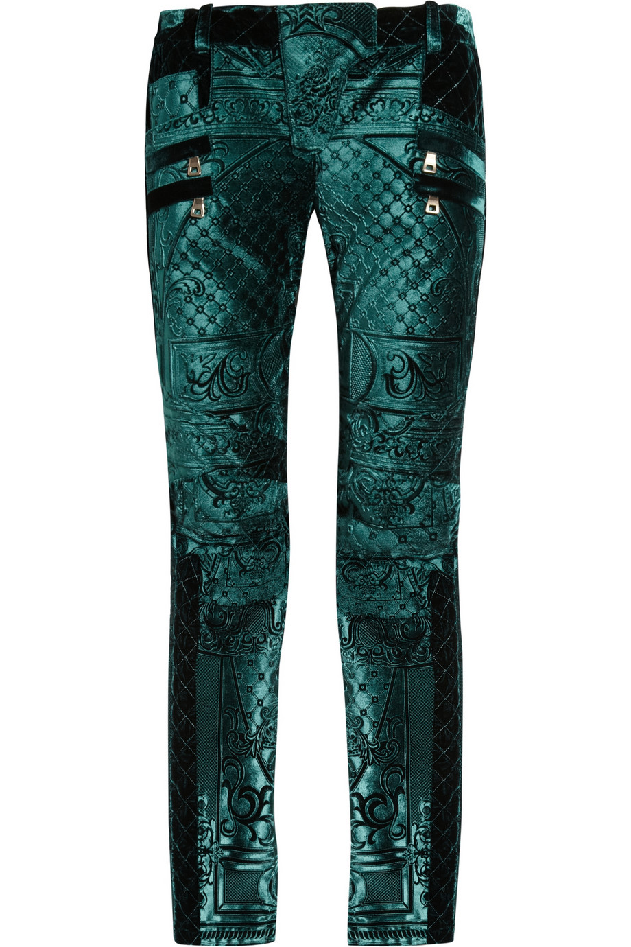 Balmain emerald jeans