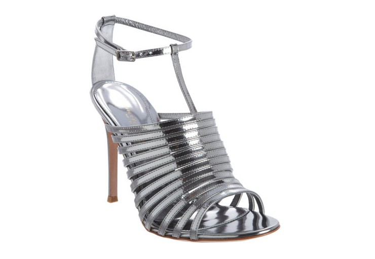 GIANVITO ROSSI Multi-Band T-Strap Sandal