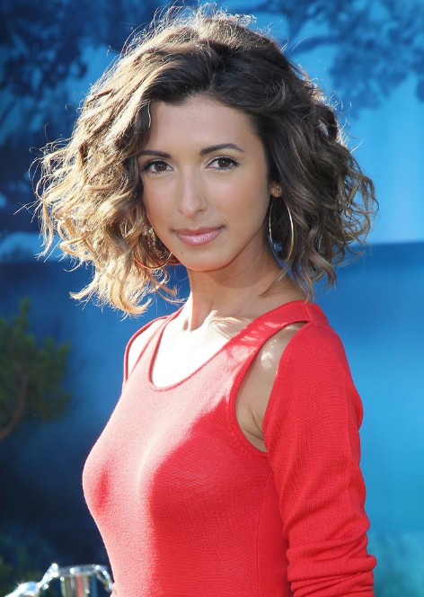 India de Beaufort Curly Hairstyle for Thick Hair