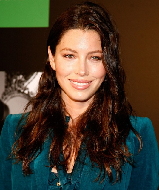 Jessica Biel Long Hairstyle:Amber Curls