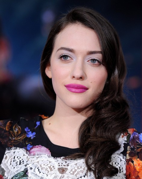 Braided Hairstyle: Kat Dennings' Twisted Knot Bun for a 